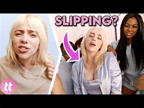 billie eilish boob bounce|Billie Eilish mocks wardrobe malfunction by covering boobs with。